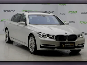 BMW  7-Series  740 Li  2016  Automatic  160,000 Km  6 Cylinder  Rear Wheel Drive (RWD)  Sedan  White