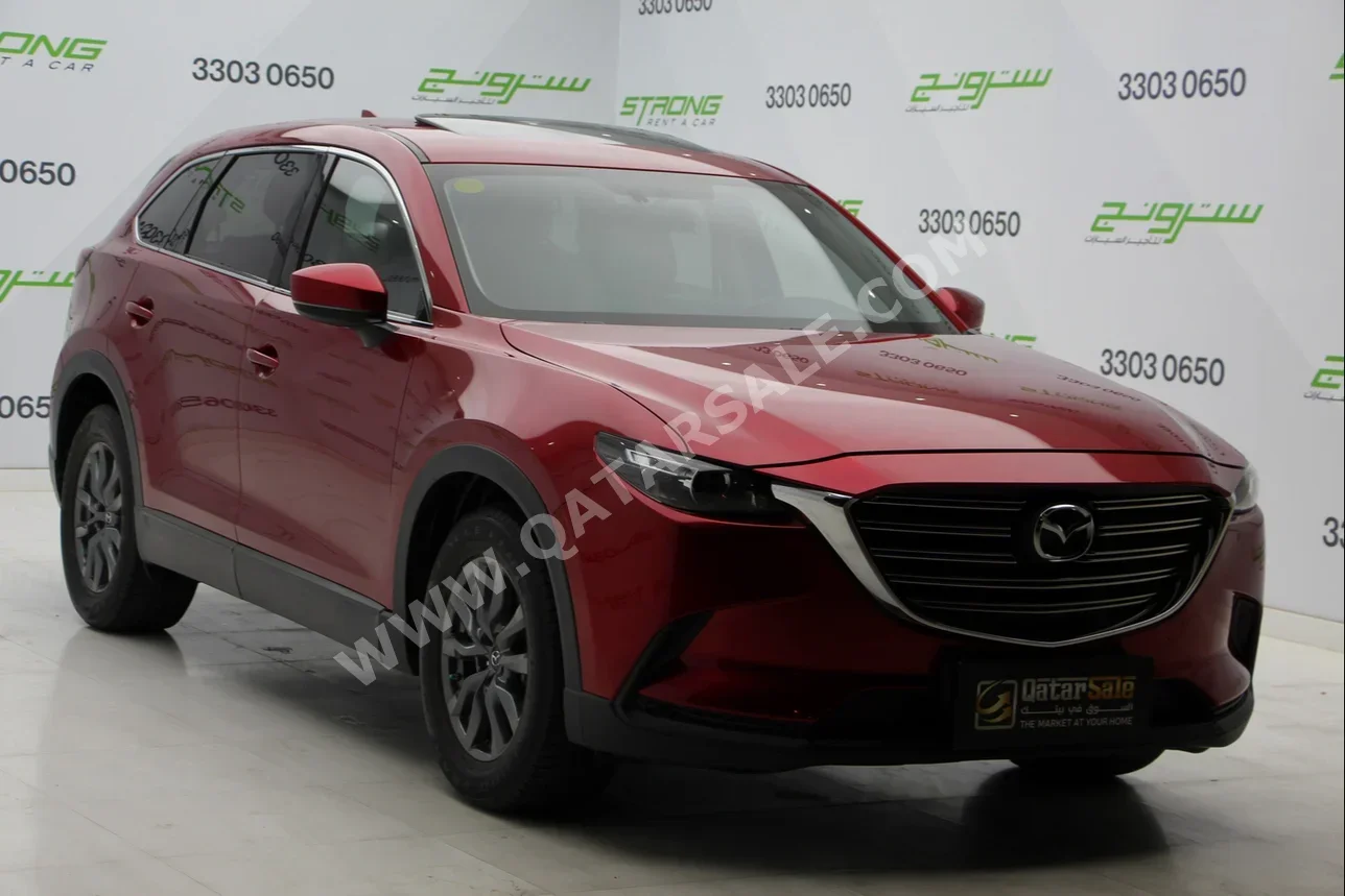 Mazda  CX  9  2021  Automatic  130,000 Km  4 Cylinder  Four Wheel Drive (4WD)  SUV  Red  With Warranty