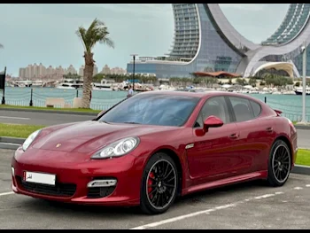 Porsche  Panamera  Turbo S  2012  Automatic  49,000 Km  8 Cylinder  Four Wheel Drive (4WD)  Sedan  Dark Red