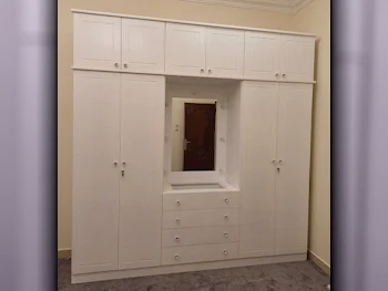 Wardrobes & Dressers - Doha Furniture  - Wardrobes  - White