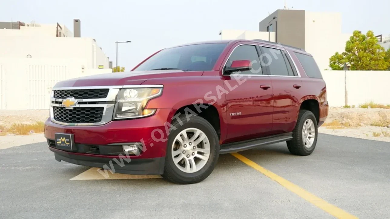 Chevrolet  Tahoe  LS  2020  Automatic  37,000 Km  8 Cylinder  Rear Wheel Drive (RWD)  SUV  Red