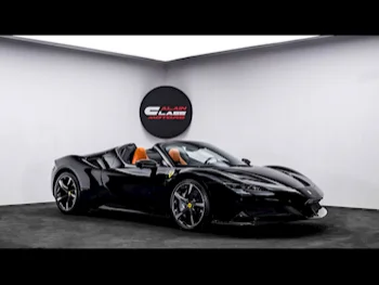 Ferrari  SF90 Spider  2024  Automatic  608 Km  8 Cylinder  Rear Wheel Drive (RWD)  Coupe / Sport  Black