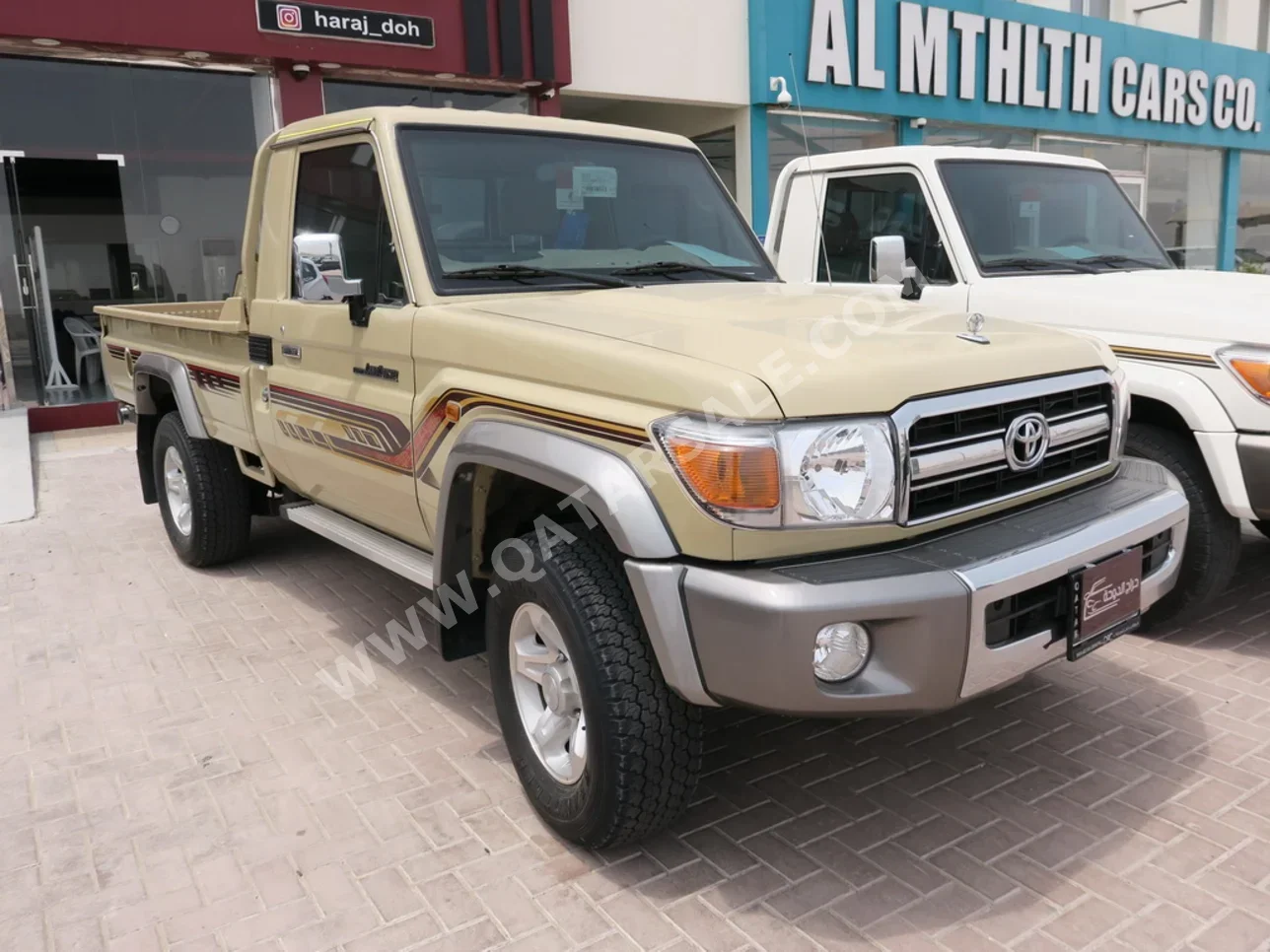 Toyota  Land Cruiser  LX  2022  Manual  24,000 Km  6 Cylinder  Four Wheel Drive (4WD)  Pick Up  Beige  With Warranty