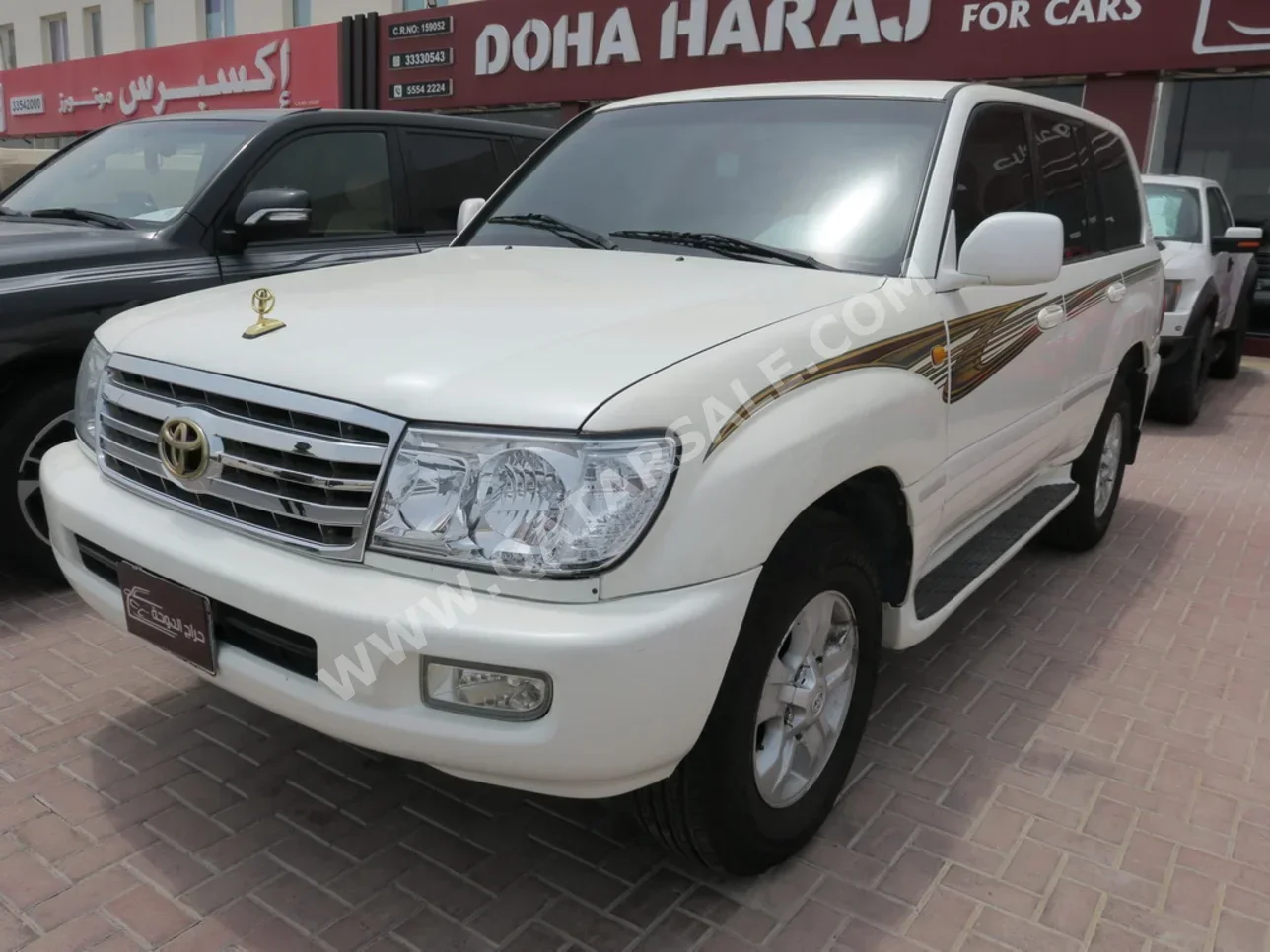 Toyota  Land Cruiser  VXR  2007  Automatic  537,000 Km  8 Cylinder  Four Wheel Drive (4WD)  SUV  White