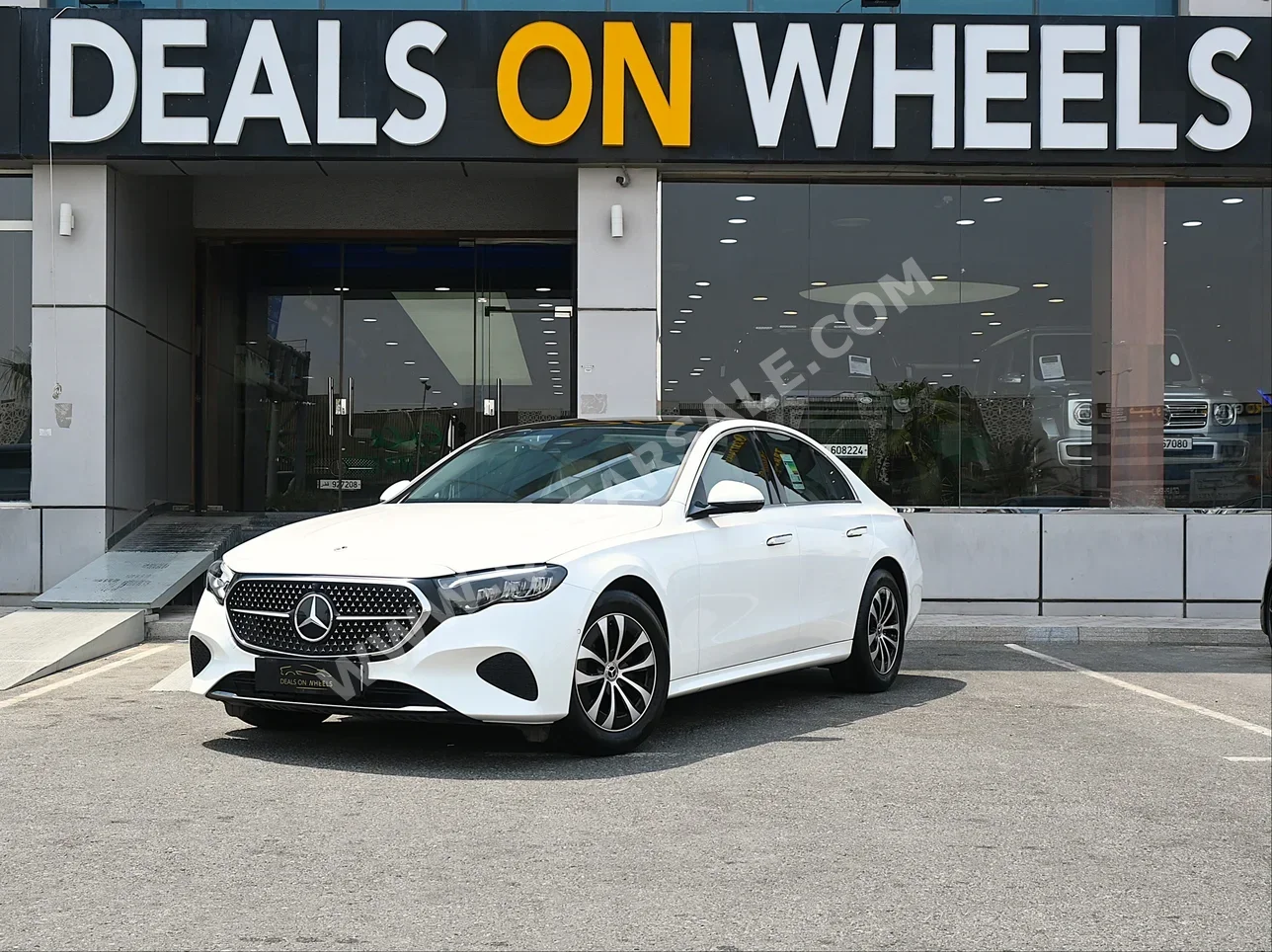 Mercedes-Benz  E-Class  200  2024  Automatic  2,000 Km  4 Cylinder  Rear Wheel Drive (RWD)  Sedan  White  With Warranty