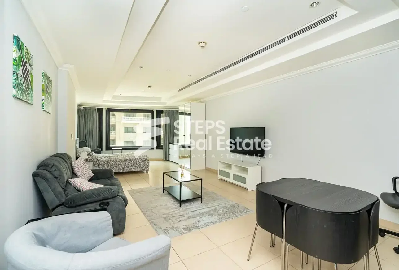 Studio  For Sale  in Doha -  The Pearl  Fully Furnished