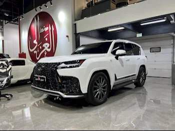  Lexus  LX  600 F Sport  2023  Automatic  8,000 Km  6 Cylinder  Four Wheel Drive (4WD)  SUV  White  With Warranty