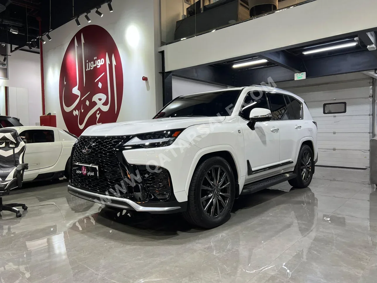  Lexus  LX  600 F Sport  2023  Automatic  8,000 Km  6 Cylinder  Four Wheel Drive (4WD)  SUV  White  With Warranty