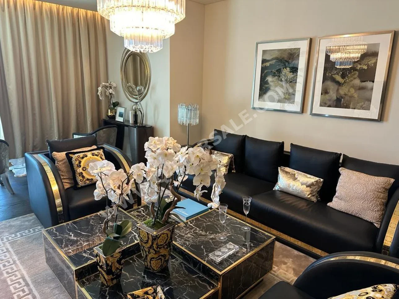 3 Bedrooms  Apartment  in Lusail -  Marina District  Fully Furnished