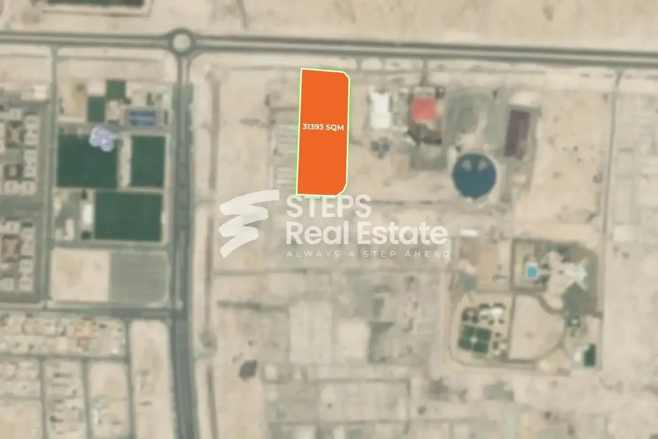 Lands For Sale in Al Rayyan  - Al Sailiya  -Area Size 31,393 Square Meter