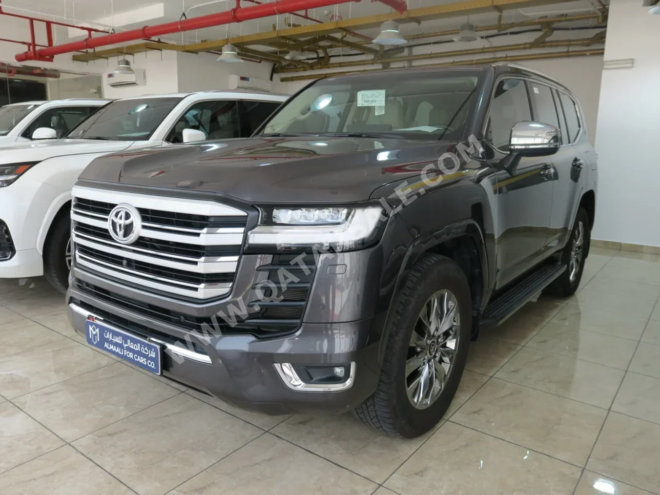 Toyota  Land Cruiser  VX Twin Turbo  2022  Automatic  80,000 Km  6 Cylinder  Four Wheel Drive (4WD)  SUV  Gray  With Warranty