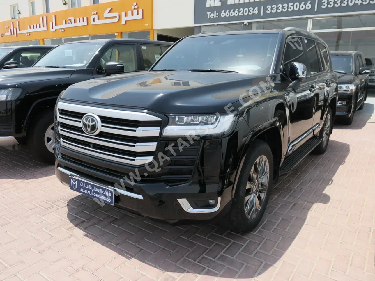 Toyota  Land Cruiser  VXR Twin Turbo  2023  Automatic  50,000 Km  6 Cylinder  Four Wheel Drive (4WD)  SUV  Black  With Warranty