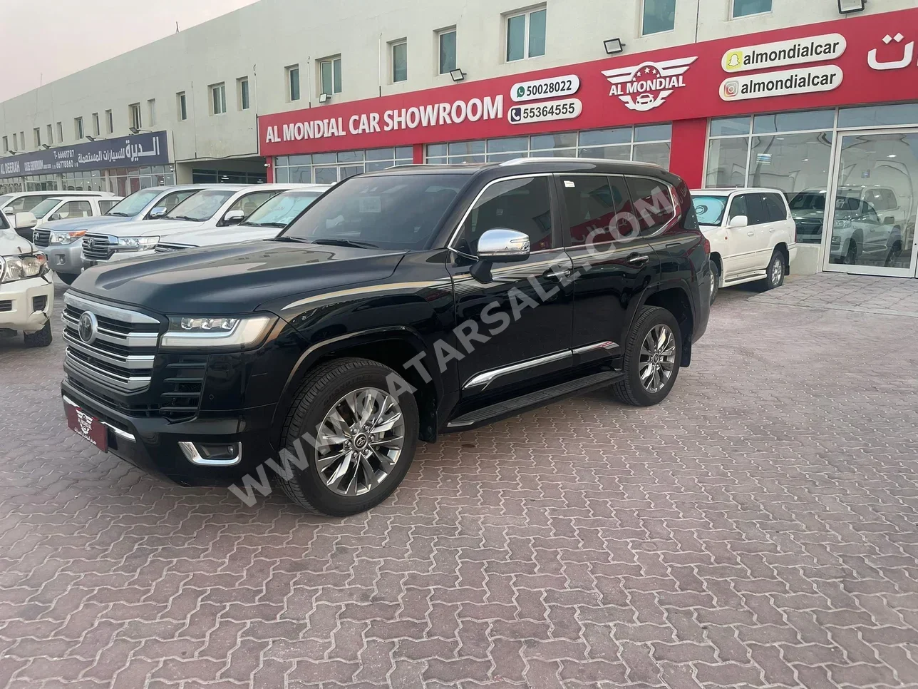 Toyota  Land Cruiser  VXR Twin Turbo  2023  Automatic  27,000 Km  6 Cylinder  Four Wheel Drive (4WD)  SUV  Black  With Warranty