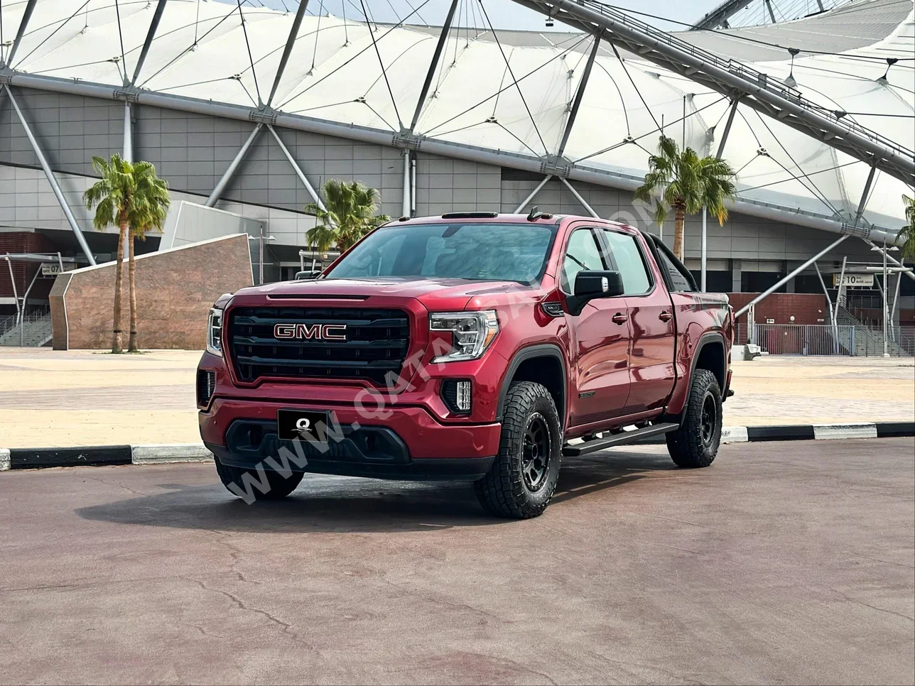 GMC  Sierra  Elevation  2019  Automatic  45,000 Km  8 Cylinder  Four Wheel Drive (4WD)  Pick Up  Red  With Warranty