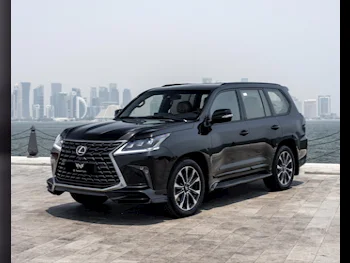 Lexus  LX  570 S Black Edition  2021  Automatic  128,000 Km  8 Cylinder  Four Wheel Drive (4WD)  SUV  Black