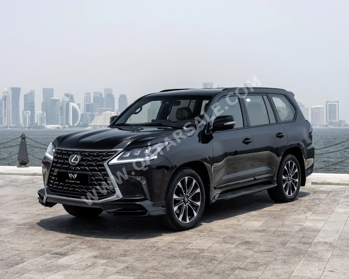 Lexus  LX  570 S Black Edition  2021  Automatic  128,000 Km  8 Cylinder  Four Wheel Drive (4WD)  SUV  Black