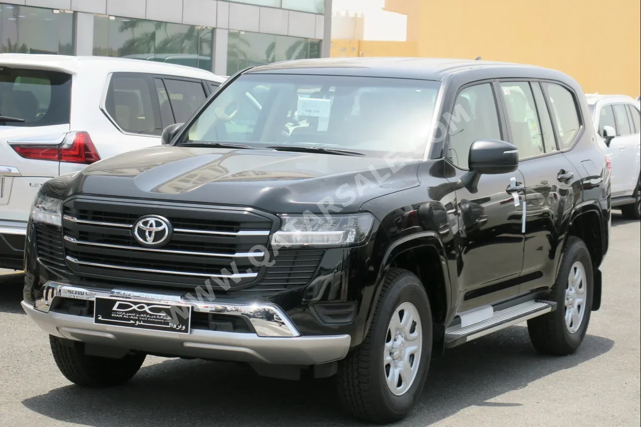 Toyota  Land Cruiser  GX  2024  Automatic  0 Km  6 Cylinder  Four Wheel Drive (4WD)  SUV  Black  With Warranty