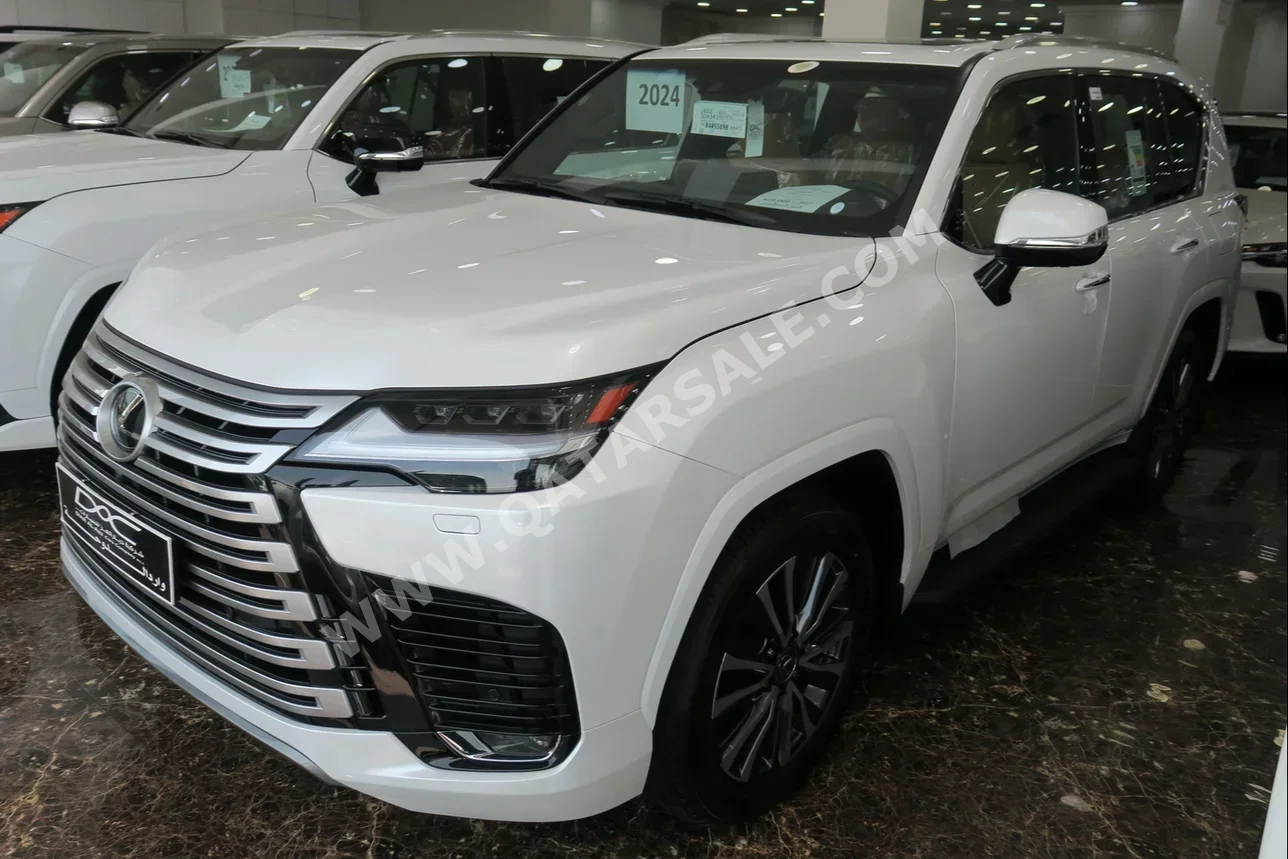 Lexus  LX  600 Luxury  2024  Automatic  0 Km  6 Cylinder  Four Wheel Drive (4WD)  SUV  White  With Warranty