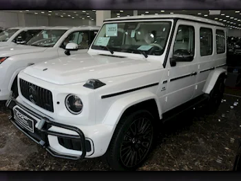 Mercedes-Benz  G-Class  63 AMG  2025  Automatic  0 Km  8 Cylinder  Four Wheel Drive (4WD)  SUV  White  With Warranty