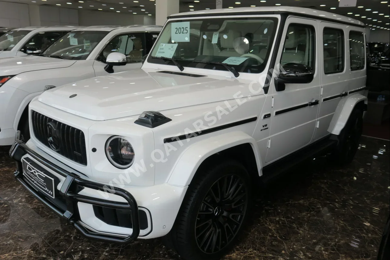 Mercedes-Benz  G-Class  63 AMG  2025  Automatic  0 Km  8 Cylinder  Four Wheel Drive (4WD)  SUV  White  With Warranty