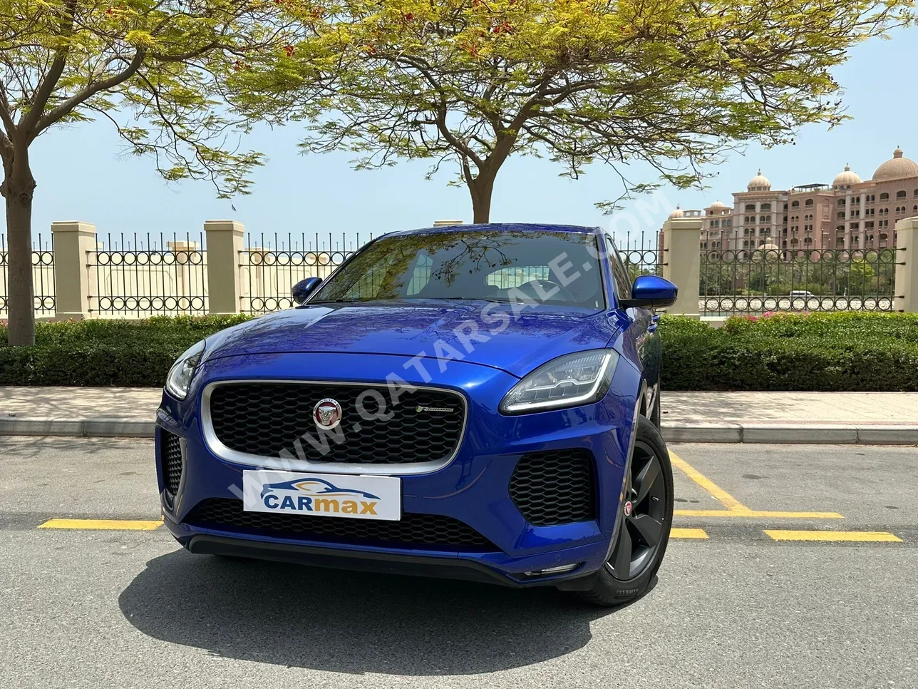 Jaguar  E-Pace  R Dynamic  2020  Automatic  33,000 Km  4 Cylinder  Four Wheel Drive (4WD)  SUV  Blue  With Warranty