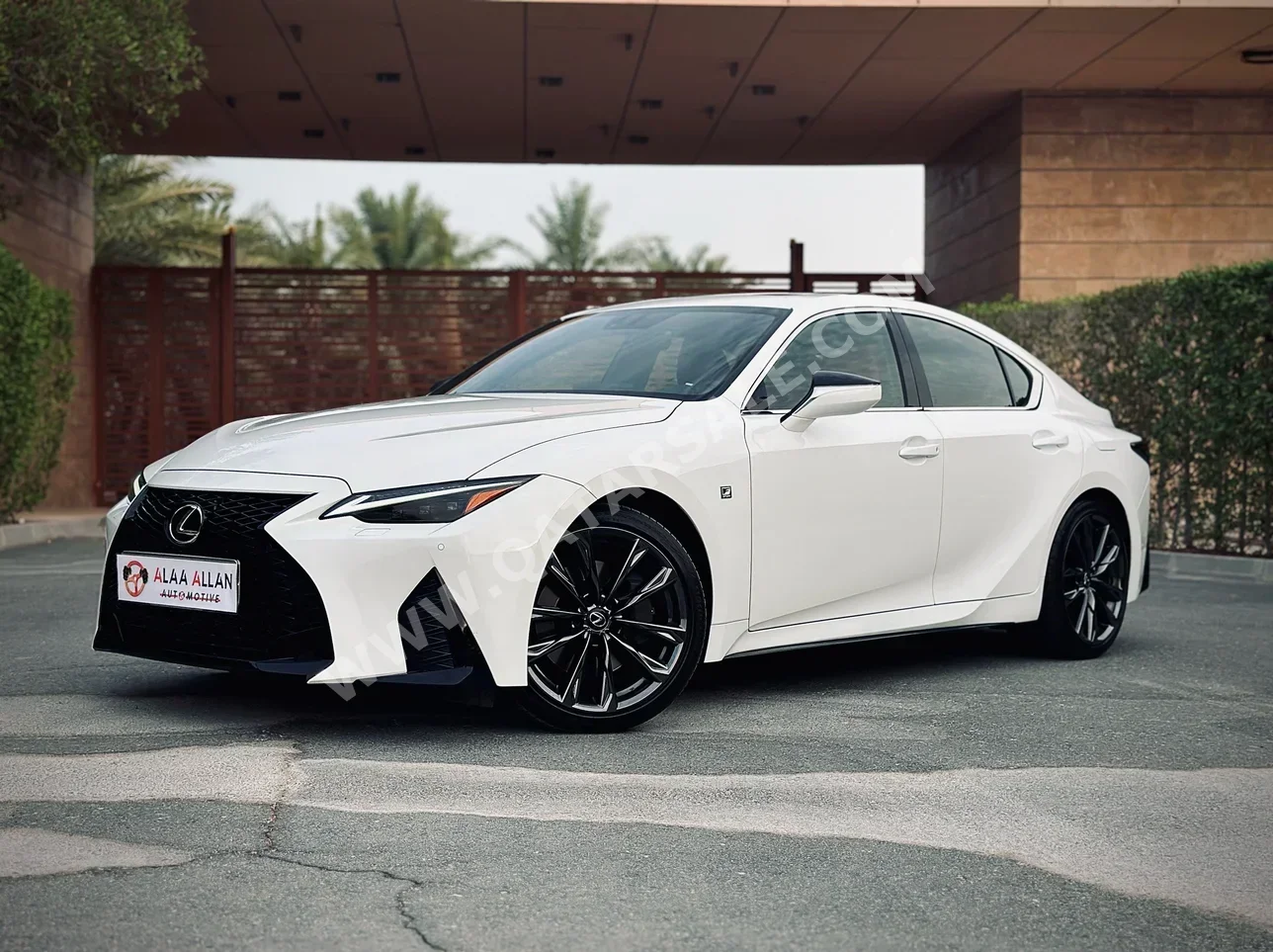 Lexus  IS  350 F Sport  2023  Automatic  7,000 Km  6 Cylinder  Rear Wheel Drive (RWD)  Sedan  White  With Warranty