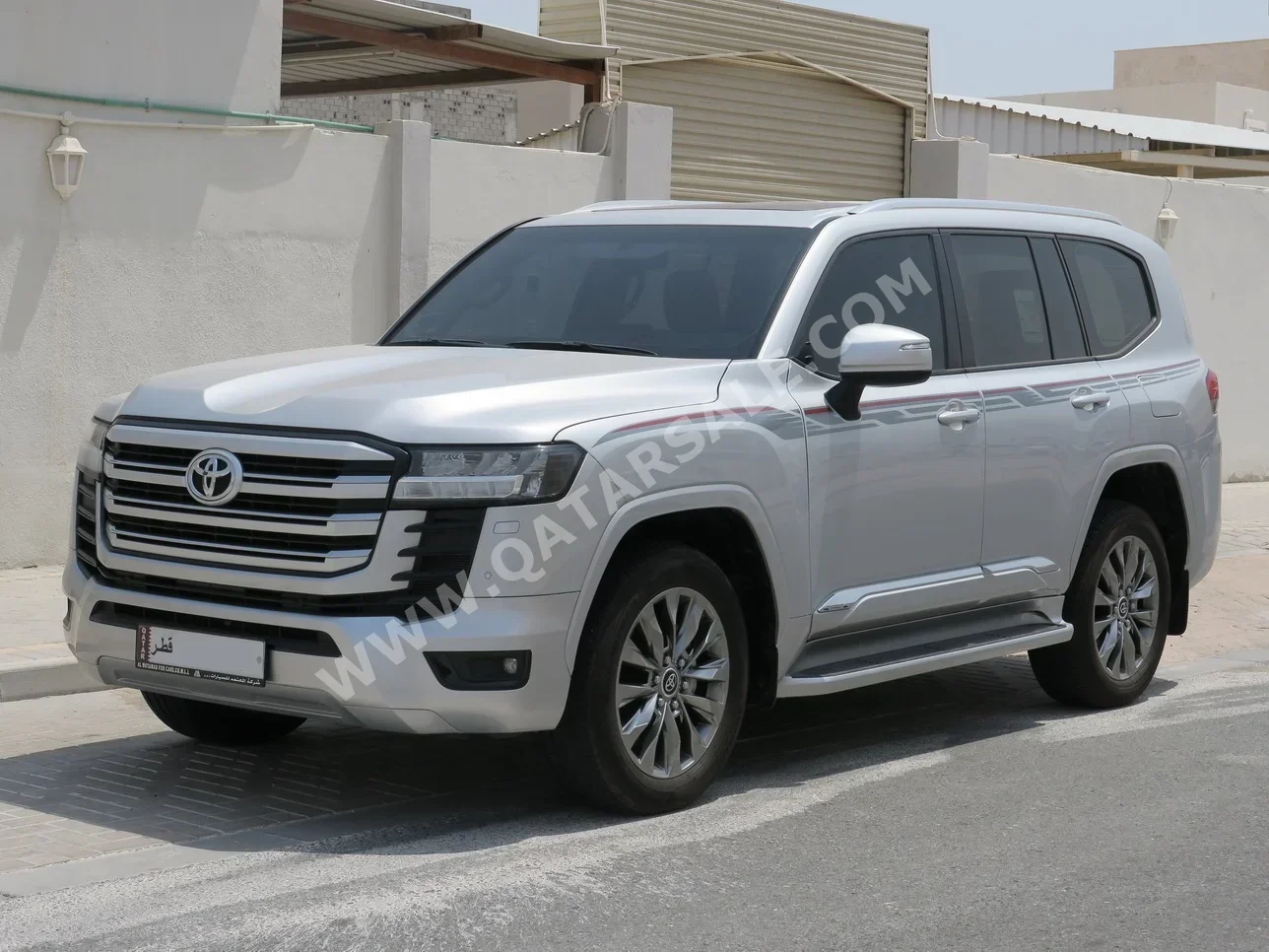  Toyota  Land Cruiser  GXR Twin Turbo  2023  Automatic  10,000 Km  6 Cylinder  Four Wheel Drive (4WD)  SUV  Silver  With Warranty