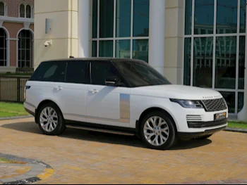 Land Rover  Range Rover  Vogue Super charged  2019  Automatic  45,000 Km  6 Cylinder  Four Wheel Drive (4WD)  SUV  White  With Warranty