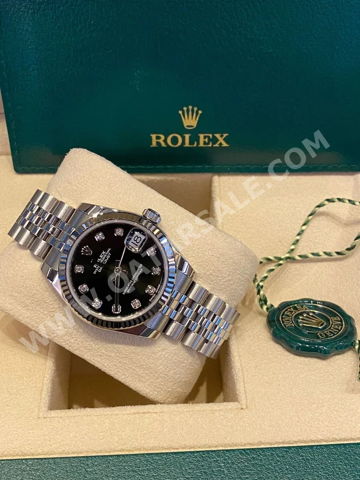 Watches - Rolex  - Analogue Watches  - Black  - Women Watches