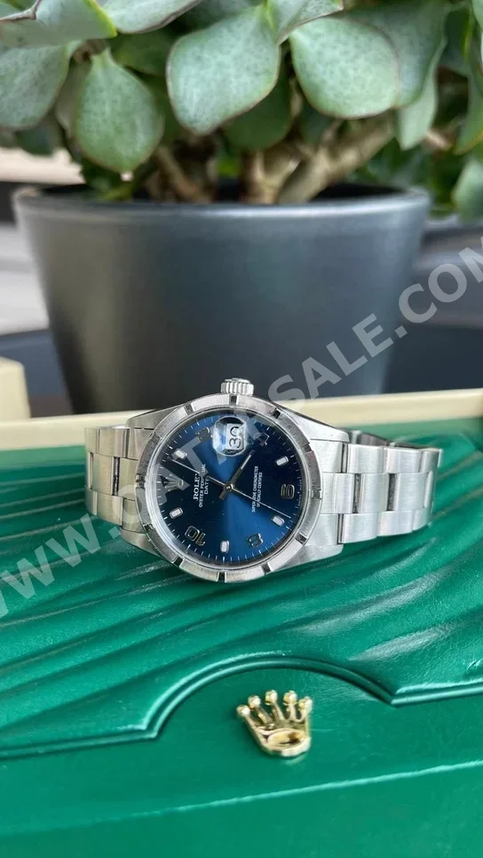 Watches - Rolex  - Analogue Watches  - Blue  - Unisex Watches