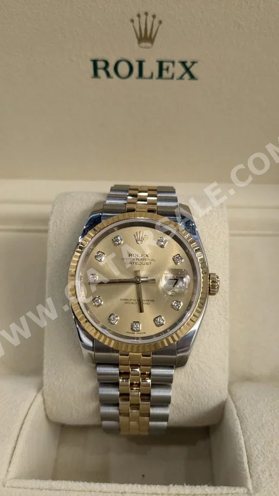 Watches - Rolex  - Analogue Watches  - Gold  - Unisex Watches