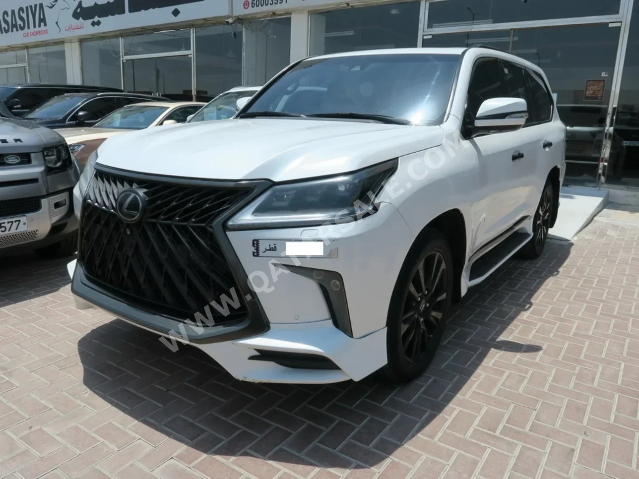 Lexus  LX  570 S Black Edition  2020  Automatic  154,000 Km  8 Cylinder  Four Wheel Drive (4WD)  SUV  White