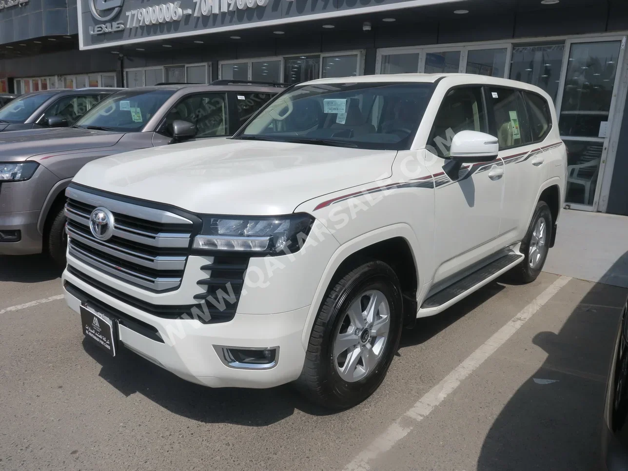 Toyota Land Cruiser GXR Twin Turbo White 2024 For Sale in Qatar