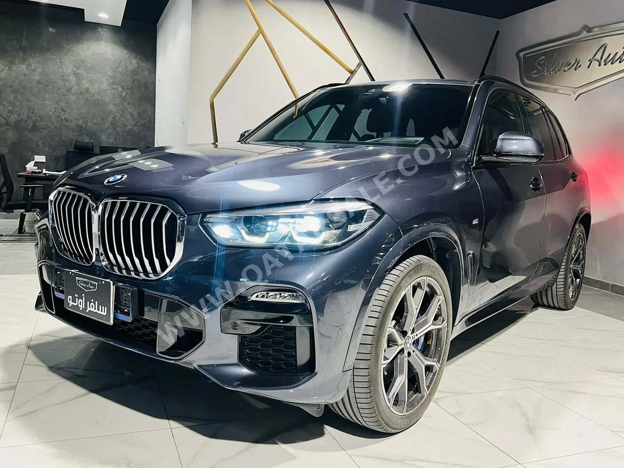 BMW  X-Series  X5 M  2020  Automatic  98٬000 Km  6 Cylinder  Four Wheel Drive (4WD)  SUV  Blue  With Warranty