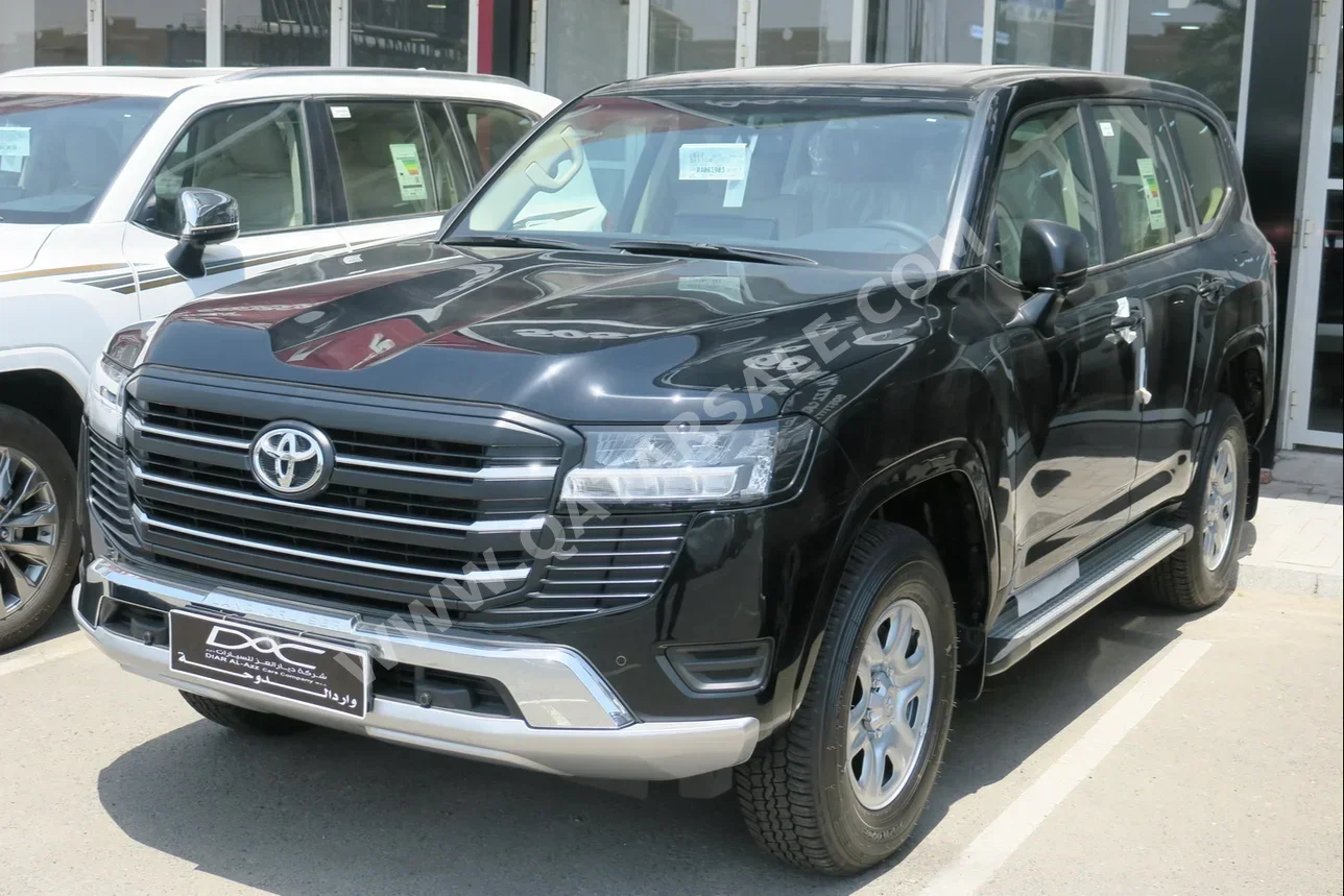 Toyota  Land Cruiser  GX  2024  Automatic  0 Km  6 Cylinder  Four Wheel Drive (4WD)  SUV  Black  With Warranty