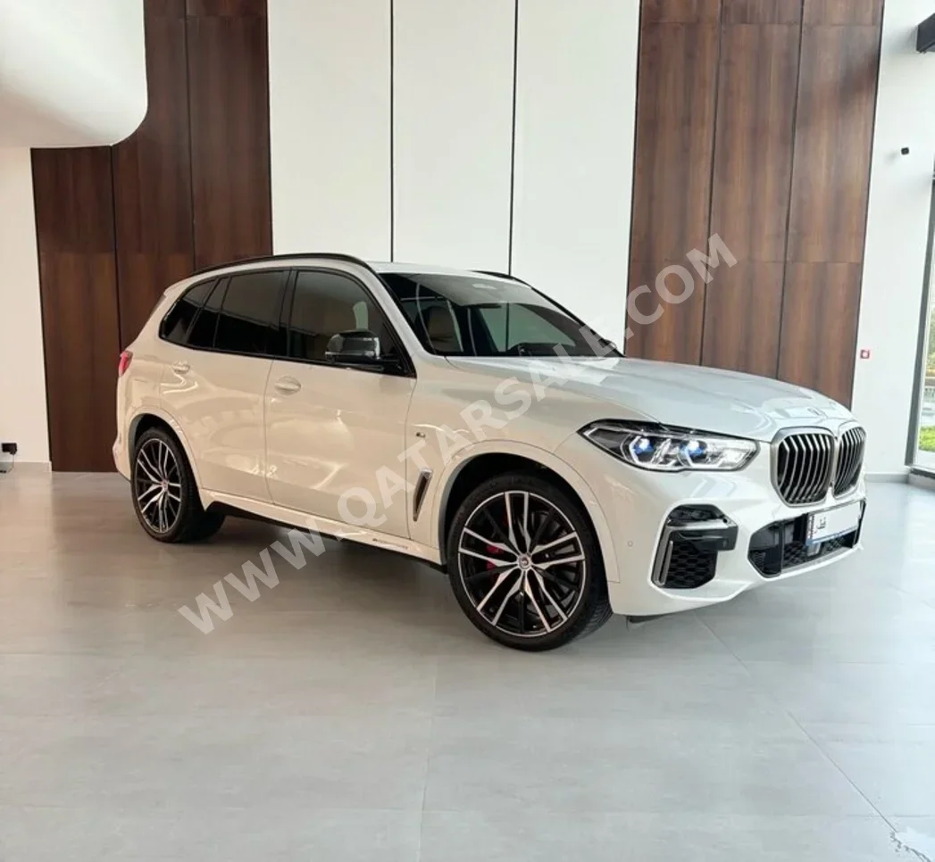 BMW  X-Series  X5 M Competition  2023  Automatic  3,700 Km  8 Cylinder  Four Wheel Drive (4WD)  SUV  White  With Warranty