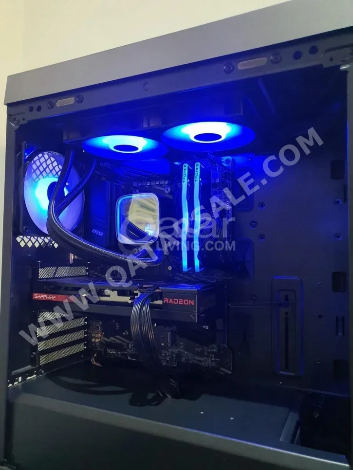 Pc Cases Deepcool  Tempered Glass  4  USB 3.2 Gen 1 Type-A  CL500 - 4F  Comes With Fans  Power Supply Shroud /  ATX Mid Tower  Black / Gray \  ATX