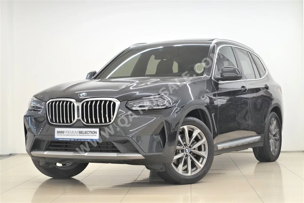 BMW  X-Series  X3 30i  2022  Automatic  46,150 Km  4 Cylinder  Four Wheel Drive (4WD)  SUV  Gray  With Warranty