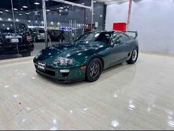 Toyota  Supra  1996  Manual  63,000 Km  6 Cylinder  Rear Wheel Drive (RWD)  Coupe / Sport  Green