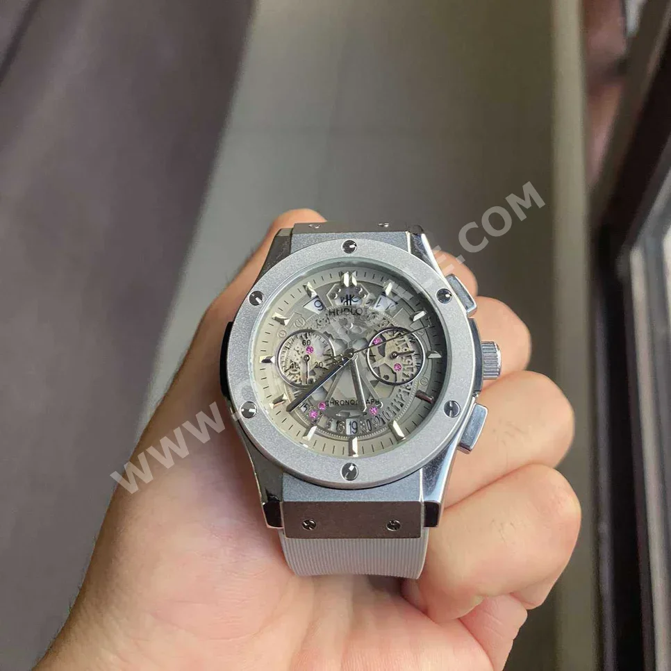 Watches - Hublot  - Quartz Watch  - Grey  - Unisex Watches