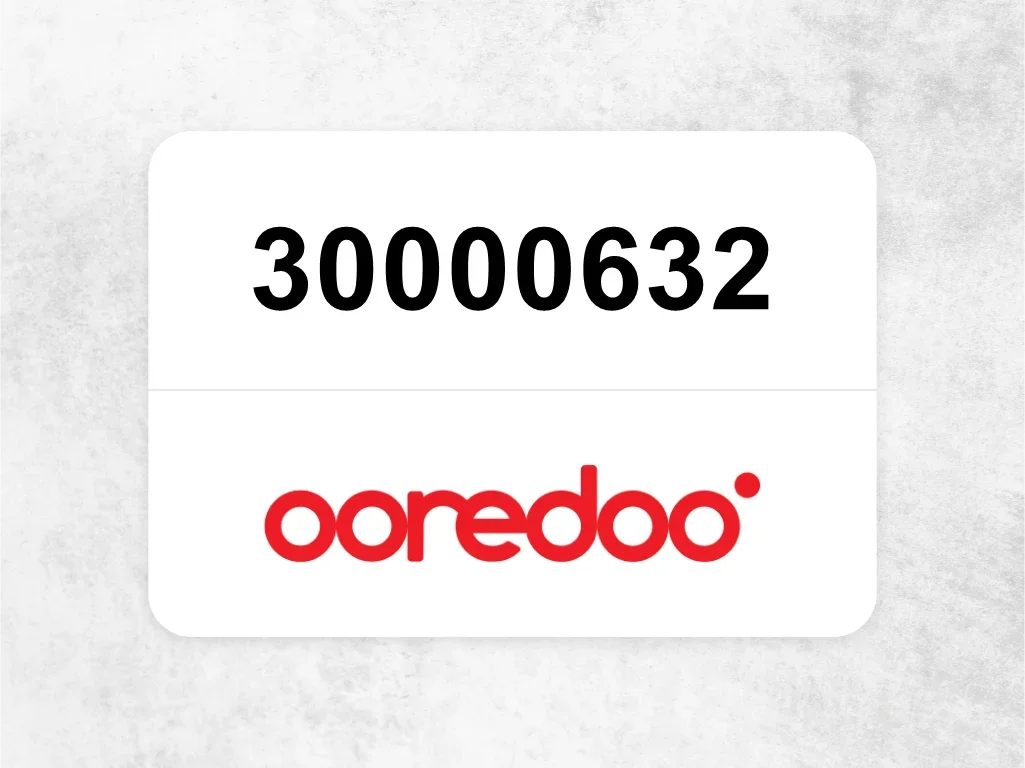 Ooredoo Mobile Phone  30000632