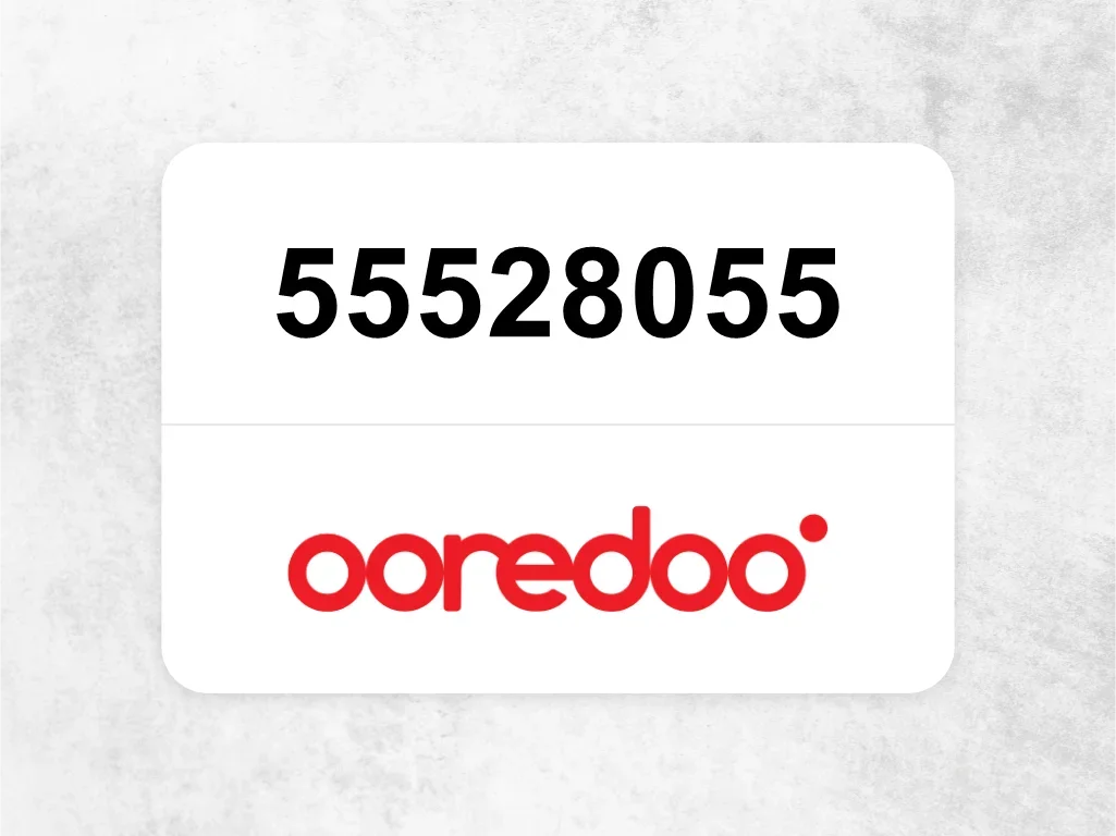 Ooredoo Mobile Phone  55528055