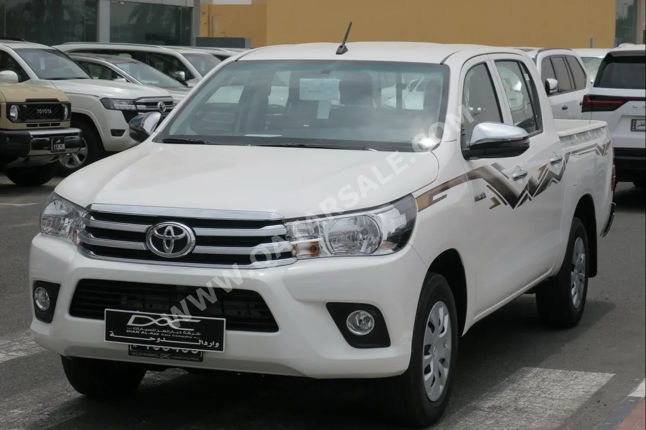 Toyota  Hilux  2024  Automatic  0 Km  4 Cylinder  Rear Wheel Drive (RWD)  Pick Up  White  With Warranty