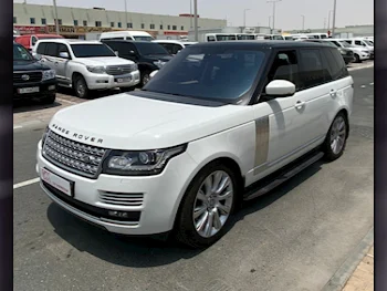 Land Rover  Range Rover  Vogue  2016  Automatic  150,000 Km  8 Cylinder  Four Wheel Drive (4WD)  SUV  White