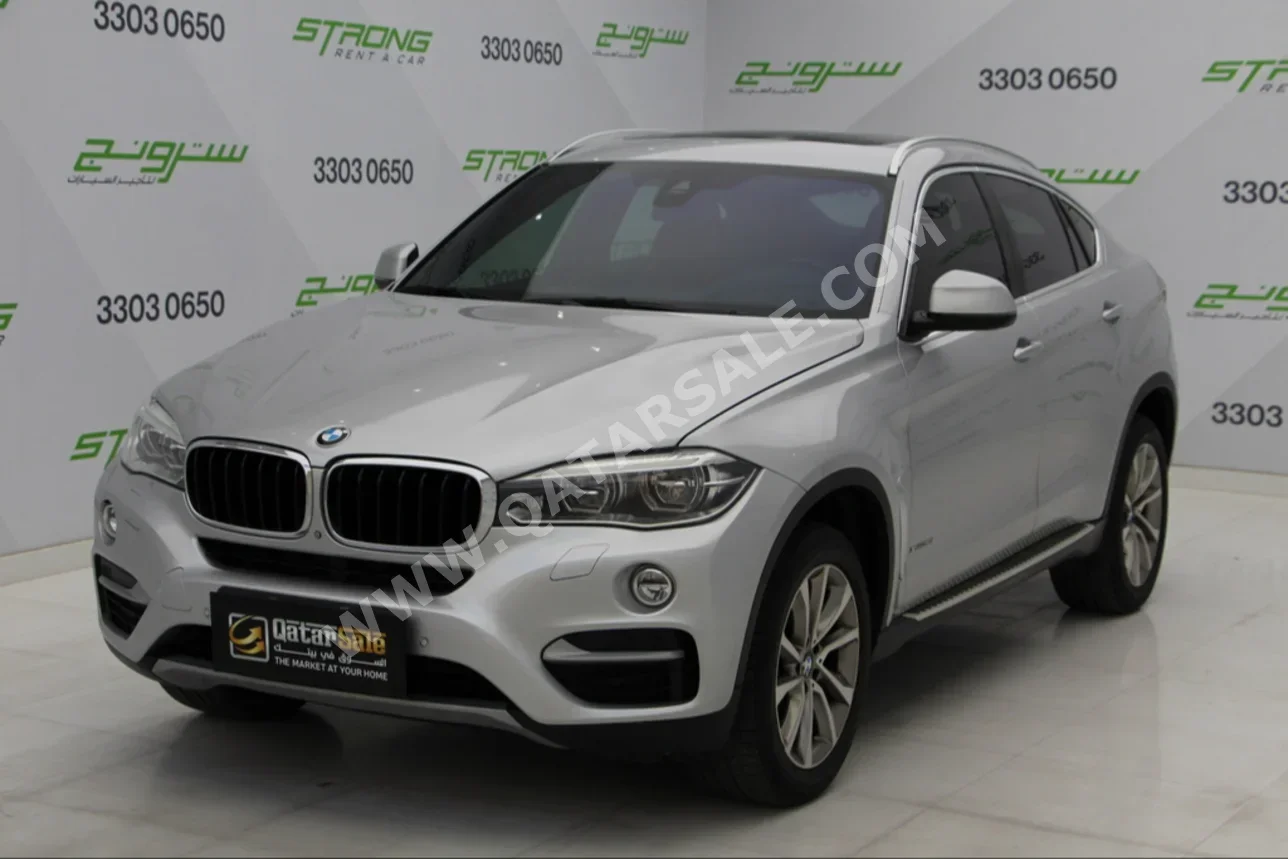 BMW  X-Series  X6  2016  Automatic  126,000 Km  6 Cylinder  Four Wheel Drive (4WD)  SUV  Silver