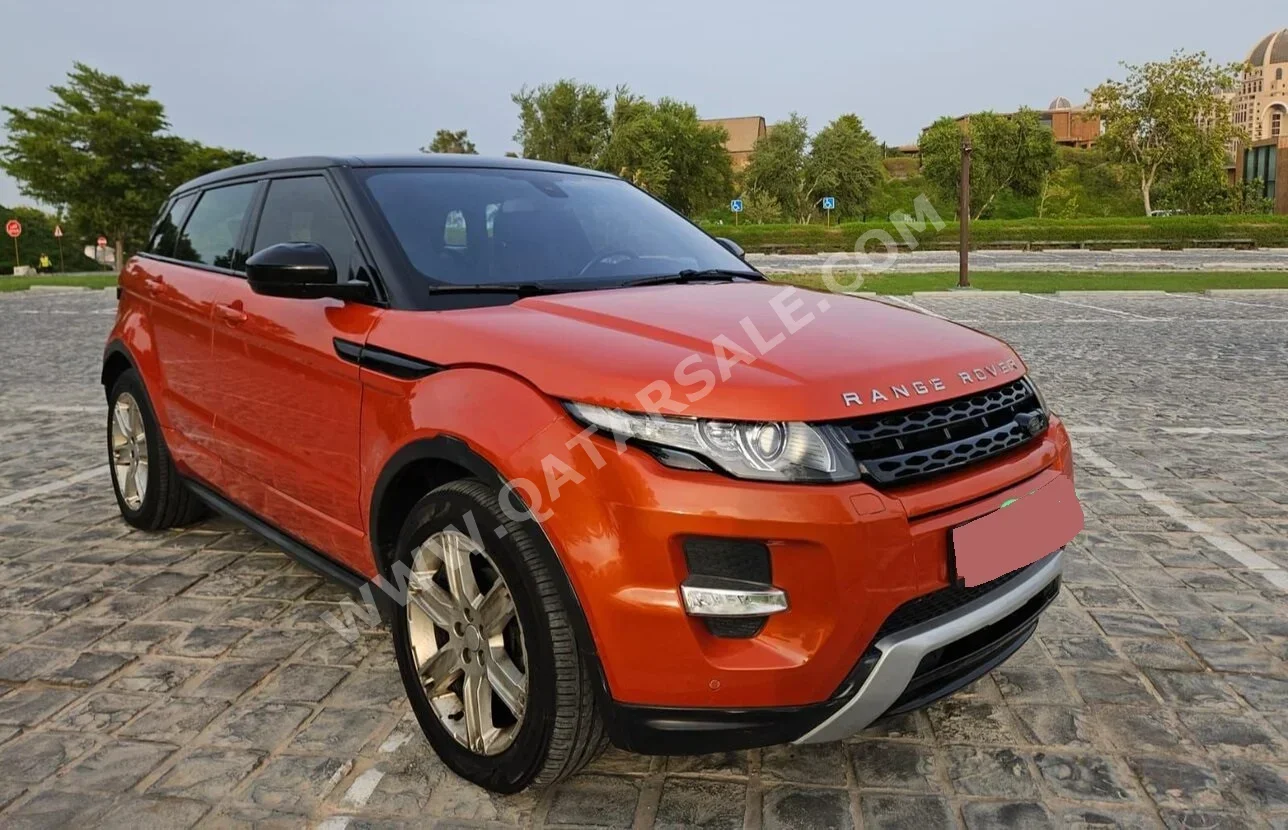  Land Rover  Evoque  Dynamic  2015  Automatic  56,000 Km  4 Cylinder  Four Wheel Drive (4WD)  SUV  Orange  With Warranty