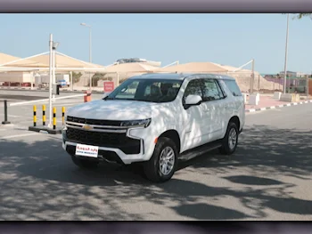 Chevrolet  Tahoe  LS  2023  Automatic  8,000 Km  8 Cylinder  Rear Wheel Drive (RWD)  SUV  White  With Warranty