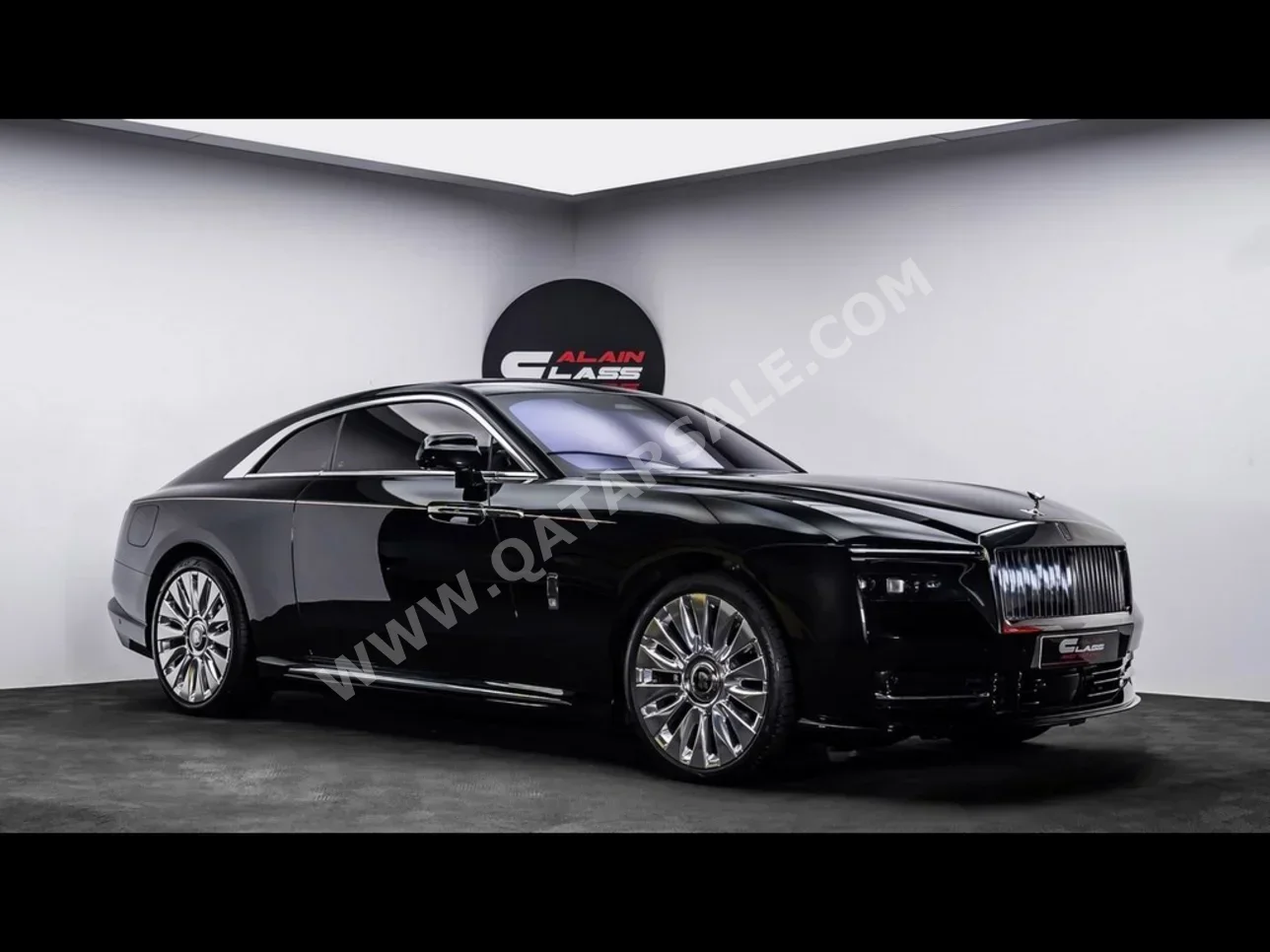 Rolls-Royce  Spectre  2024  Automatic  1,483 Km  0 Cylinder  Rear Wheel Drive (RWD)  Sedan  Black