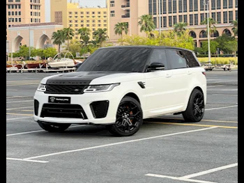 Land Rover  Range Rover  Sport HSE  2018  Automatic  199,300 Km  8 Cylinder  Four Wheel Drive (4WD)  SUV  White