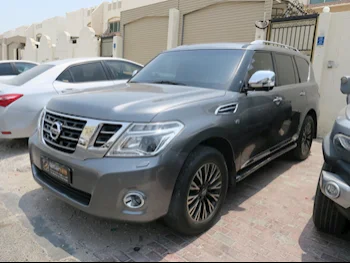 Nissan  Patrol  Platinum  2016  Automatic  170,000 Km  8 Cylinder  Four Wheel Drive (4WD)  SUV  Gray